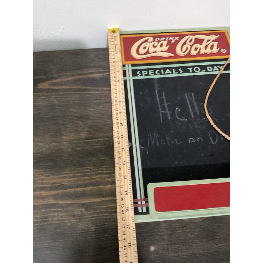 Vintage Coca-Cola Chalkboard Sign - Picture 6 of 7